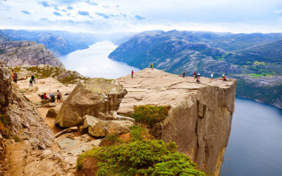 Preikestolen, una maravilla en Noruega