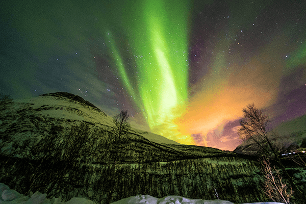 escapada auroras boreales en tromsø