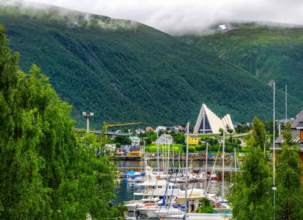 escaàdas descubriendo Tromsø